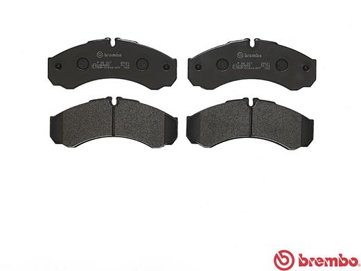 A.B.S. P A6 017 BREMBO Bremsbelagsatz, Scheibenbremse